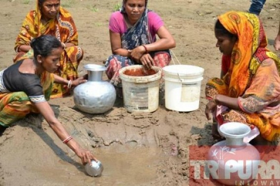 Safe drinking water crisis continues in rural Tripura